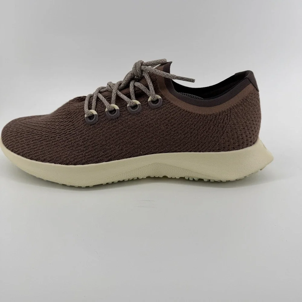 NEW Allbirds Tree Dasher 2 Mens 14 Brown Knit Performance Running Shoes Sneakers
